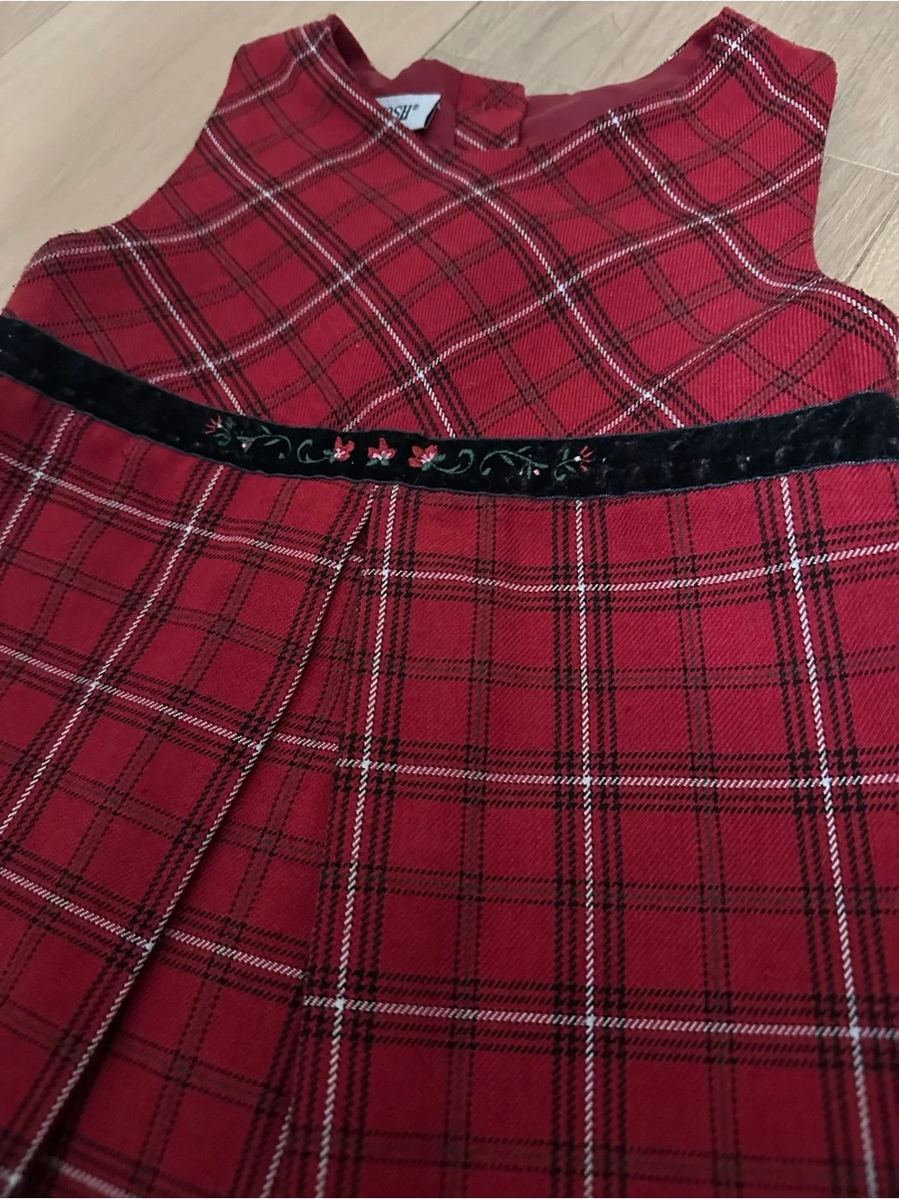 Oshkosh Girls Plaid Dress
